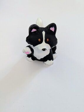 Fisher Price Little People Black and White Sheepdog Replacement Nativity Set